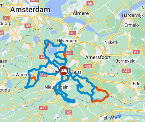 6-30 Voyage à vélo depuis Utrecht